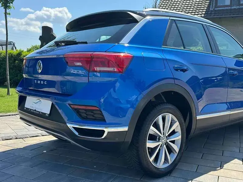 Gebraucht VW T-Roc Style 150 PS (110 kW) 2019 Blau SUV