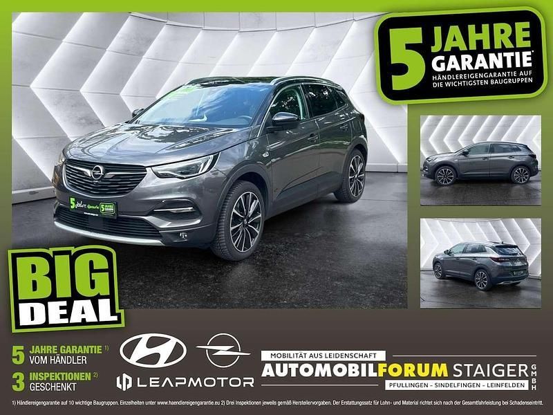 Mondstein grau/e:vulkan grau Gebraucht 2022 Opel Grandland X Ultimate SUV | 18.990 € (Guter Preis) - Bild 1/4