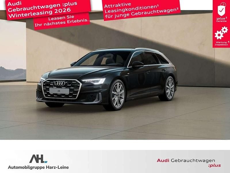 Schwarz Gebraucht 2024 Audi A6 S-Line Kombi | 53.182 € (Fairer Preis) - Bild 1/3