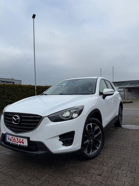 Gebraucht Mazda CX-5 Sports-Line 175 PS (128 kW) 2016 Weiß SUV