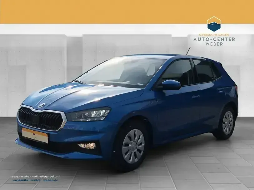 Gebraucht Skoda Fabia Essence 80 PS (58 kW) 2025 Blau Kleinwagen