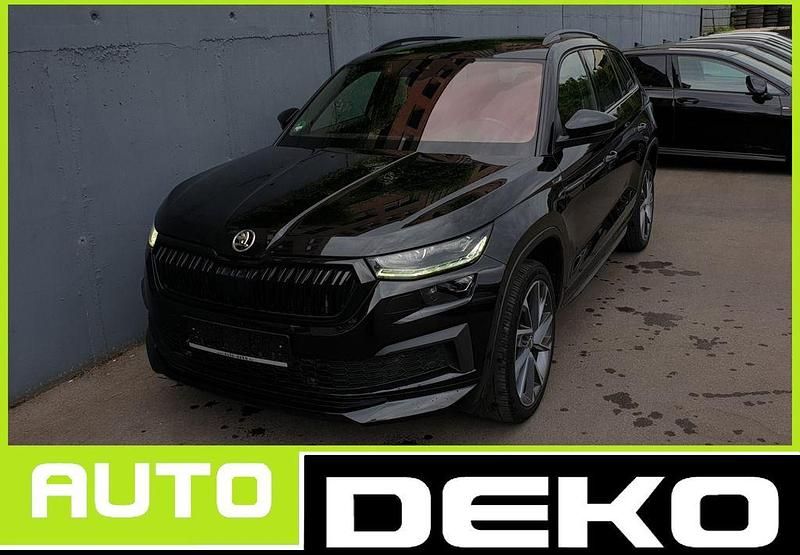 Schwarzmagic perleffekt Gebraucht 2022 Skoda Kodiaq SportLine SUV | 26.830 € (Etwas zu teuer) - Bild 1/4