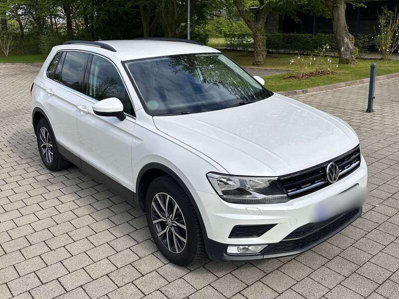 Weiß Gebraucht 2018 VW Tiguan SUV | 26.500 € (Etwas zu teuer) - Bild 1/4