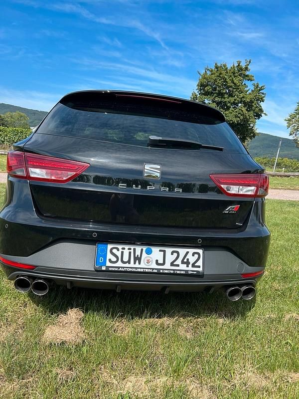 Gebraucht Seat Leon ST CUPRA 290 PS (213 kW) 2016 Schwarz Kombi
