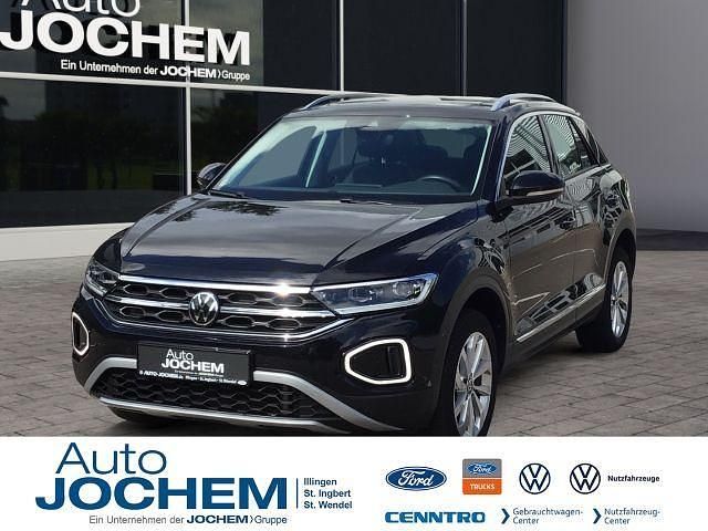 Schwarz Gebraucht 2022 VW T-Roc Style SUV | 26.999 € (Fairer Preis) - Bild 1/4