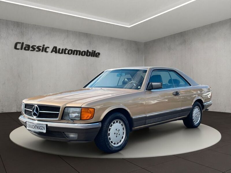 Gold Gebraucht 1982 Mercedes 380 Coupé | 12.900 € - Bild 1/4
