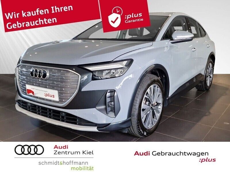 Kieselgrau Gebraucht 2021 Audi Q4 e-tron SUV | 29.980 € (Guter Preis) - Bild 1/4