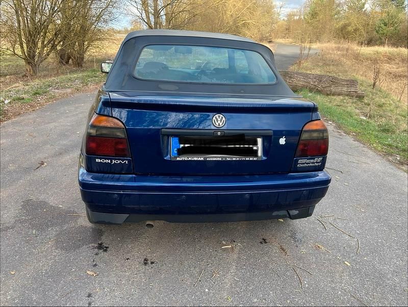 Gebraucht VW Golf Cabriolet 90 PS (66 kW) 1996 Blau Cabrio