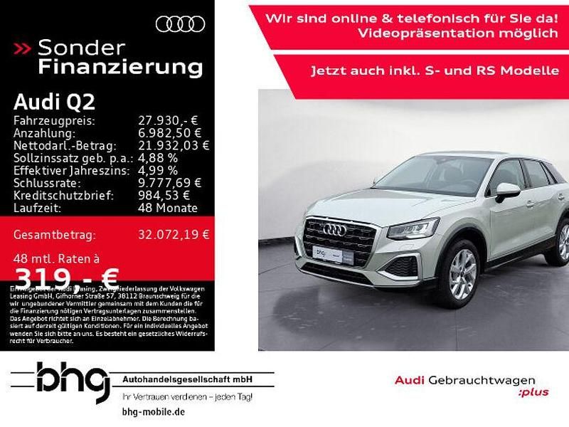 Tausilber metallic Gebraucht 2025 Audi Q2 Advanced SUV | 27.930 € (Fairer Preis) - Bild 1/4