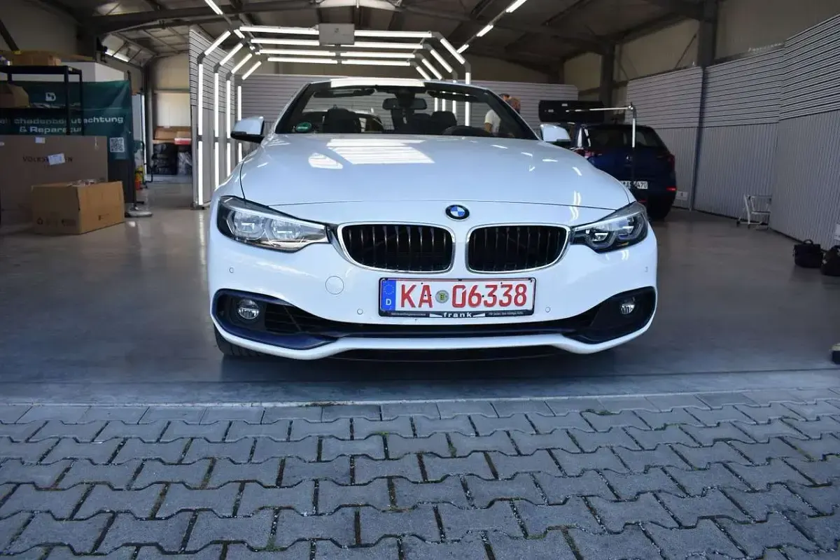 Gebraucht BMW 440 Cabriolet Sport Line 326 PS (239 kW) 2018 Alpinweiß Cabrio