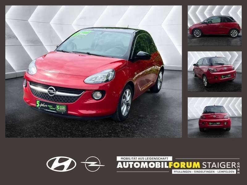 Fire red (uni) Gebraucht 2018 Opel Adam Jam Kleinwagen | 9.990 € (Teuer) - Bild 1/4