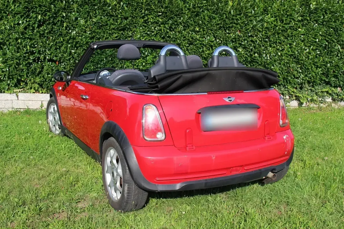 Gebraucht Mini One Cabriolet 90 PS (66 kW) 2007 Rot Cabrio