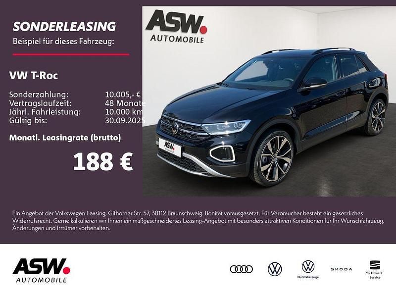 Schwarz Neu 2025 VW T-Roc Style SUV | 50.025 € - Bild 1/4