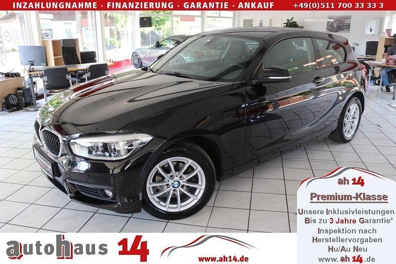 Schwarz Gebraucht 2018 BMW 116 Advantage Kleinwagen | 10.950 € (Fairer Preis) - Bild 1/3