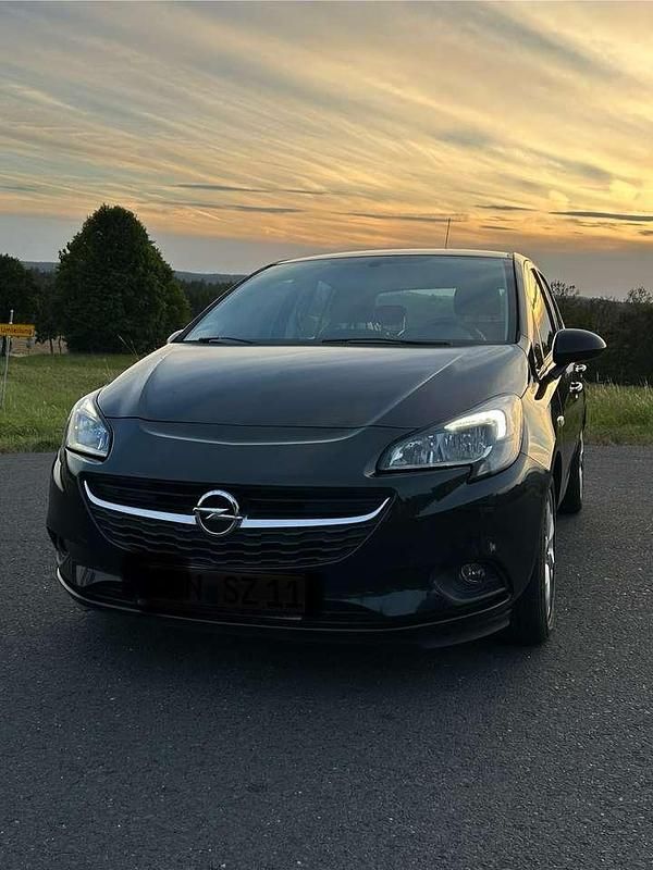 Schwarz Gebraucht 2015 Opel Corsa Edition Kleinwagen | 3.900 € (Guter Preis) - Bild 1/4