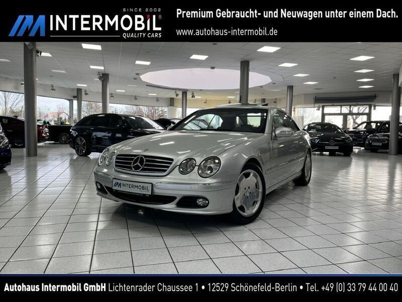 Silber Gebraucht 2004 Mercedes CL500 Coupé | 33.990 € - Bild 1/4