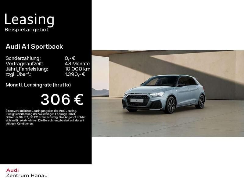 Pfeilgrau perleffekt Neu 2025 Audi A1 S-Line Kleinwagen | 29.660 € (Guter Preis) - Bild 1/4