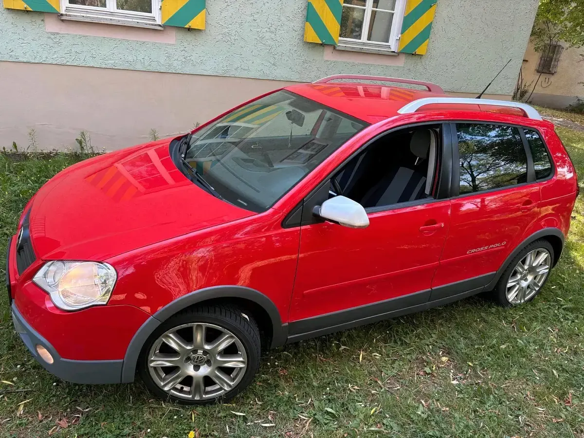 Gebraucht VW Polo Cross 105 PS (77 kW) 2007 Rot Kleinwagen