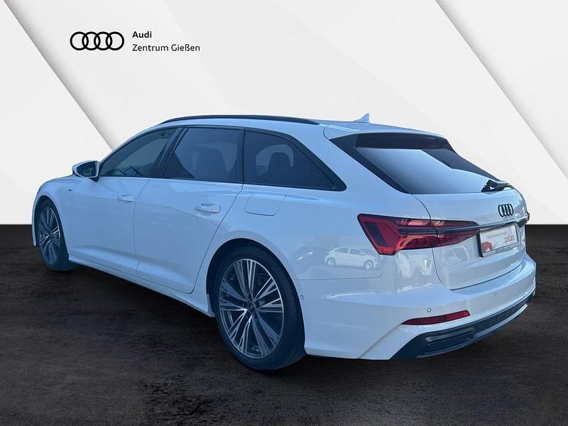 Gebraucht Audi A6 S-Line 367 PS (269 kW) 2022 Gletscherweiß metallic (metallic) Kombi