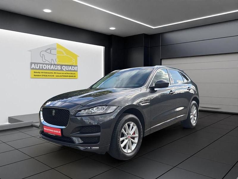 Grau Gebraucht 2017 Jaguar F-Pace Portfolio SUV | 26.999 € (Fairer Preis) - Bild 1/4