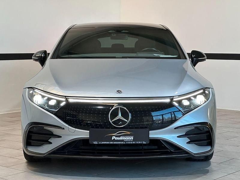 Gebraucht Mercedes EQS450+ AMG line 244 kW (333 PS) 2022 High tech silber Limousine