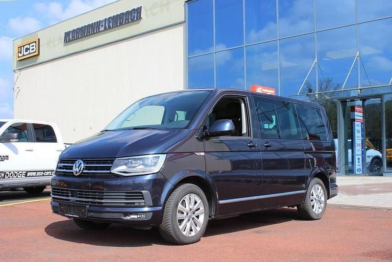 Second-hand VW Multivan Highline 204 CP (150 kW) 2018 Albastru Monovolum