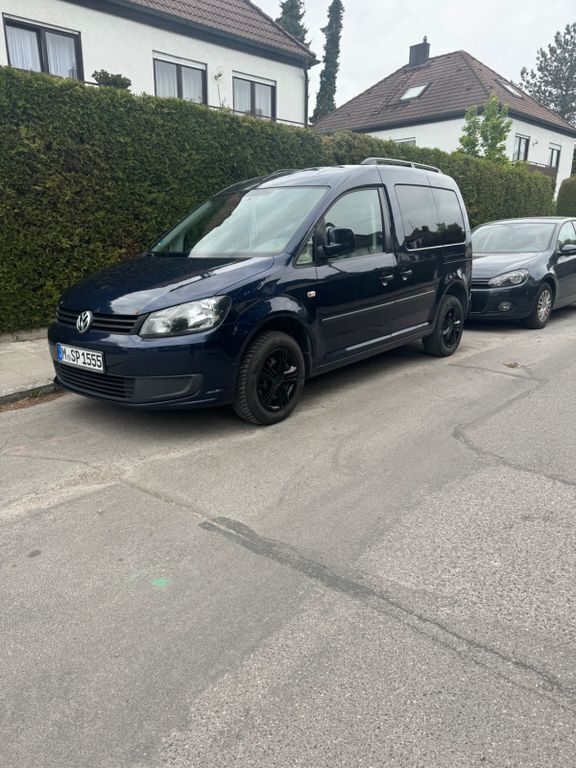 Blau Gebraucht 2013 VW Caddy Van / Kleinbus | 5.500 € (Superpreis) - Bild 1/4