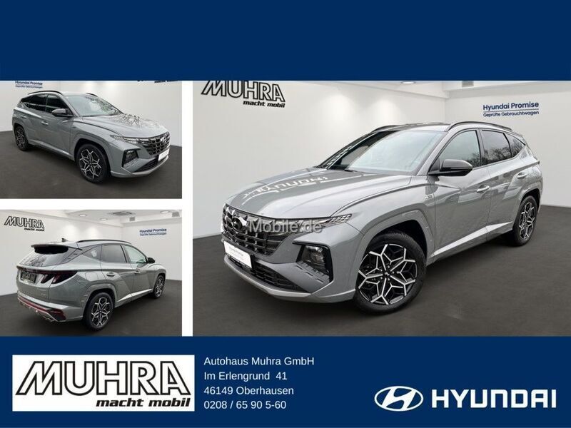 Grau Gebraucht 2024 Hyundai Tucson N Line SUV | 36.857 € (Guter Preis) - Bild 1/4