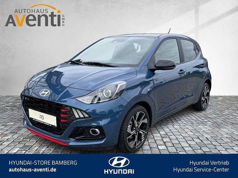 Neu Hyundai i10 N Line 90 PS (66 kW) 2025 Blau Kleinwagen