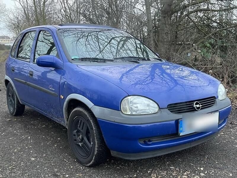 Blau Gebraucht 1996 Opel Corsa Kleinwagen | 1.000 € - Bild 1/4