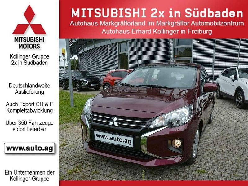 Bordeauxrot Gebraucht 2023 Mitsubishi Space Star Select Limousine | 11.244 € (Fairer Preis) - Bild 1/4