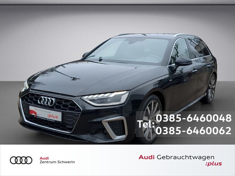 Schwarz metallic Gebraucht 2023 Audi A4 S-Line Kombi | 42.990 € (Teuer) - Bild 1/4