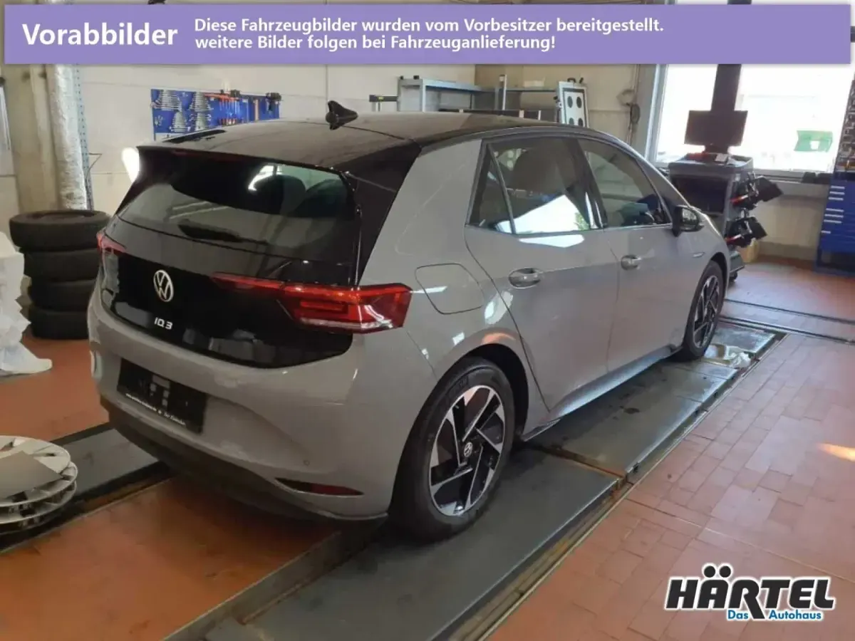 Gebraucht VW ID.3 Pro 150 kW (204 PS) 2021 Mondsteingrau (grey), solid Kleinwagen
