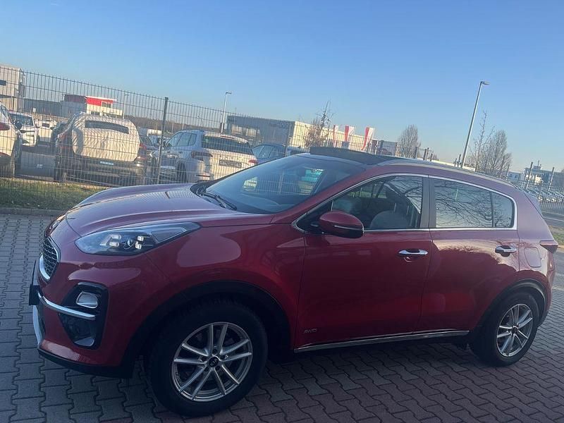 Gebraucht Kia Sportage Platinum Edition 185 PS (136 kW) 2019 Rot SUV