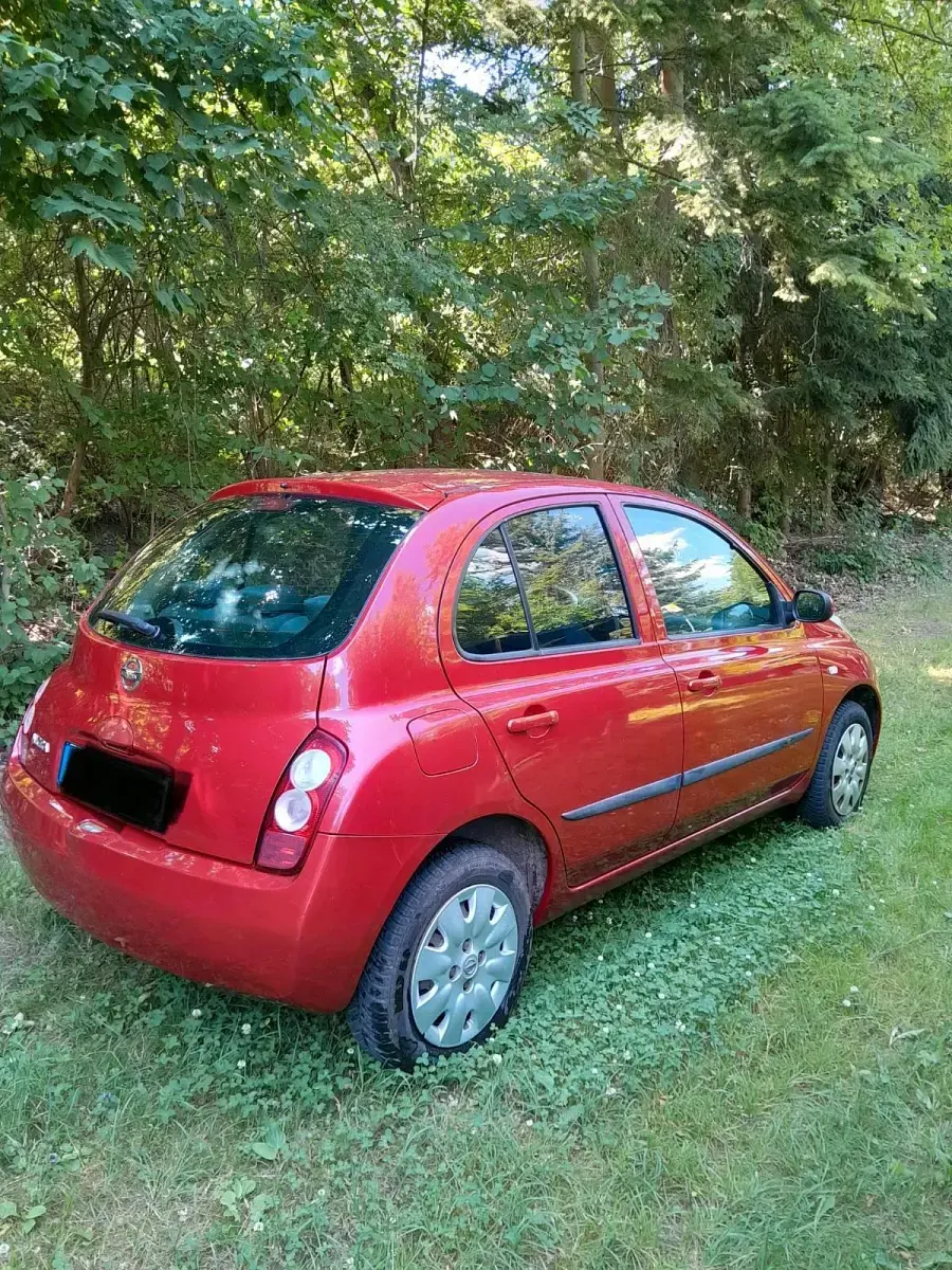 Gebraucht Nissan Micra 2005 Rot Kleinwagen