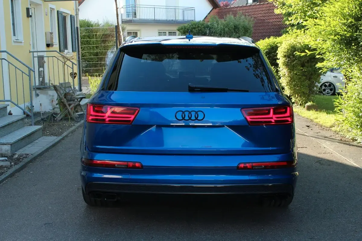 Gebraucht Audi SQ7 Advanced 435 PS (319 kW) 2017 Blau SUV