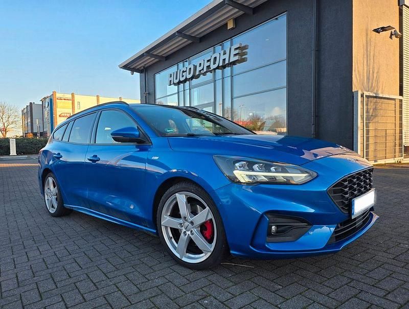 Gebraucht Ford Focus ST-Line 151 PS (111 kW) 2019 Blau Kombi
