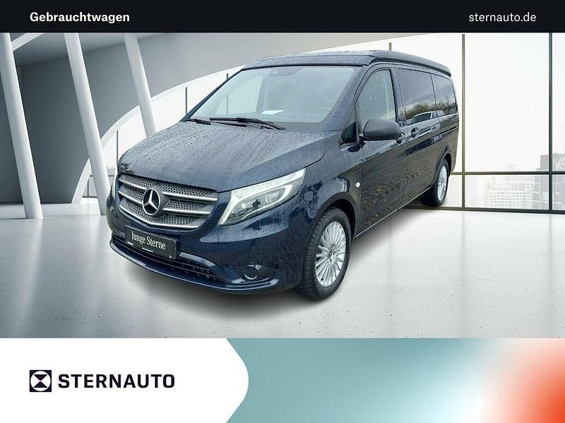 Cavansitblau metallic Gebraucht 2020 Mercedes V250 Marco Polo Van / Kleinbus | 46.990 € (Fairer Preis) - Bild 1/4