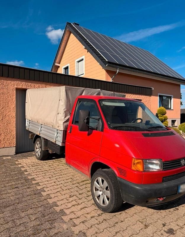 Usata VW T4 1999 Rosso Furgone