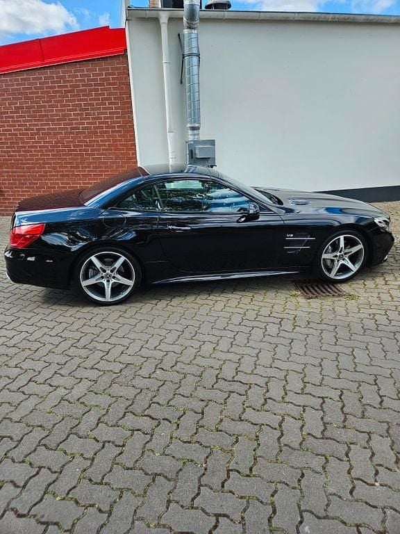 Gebraucht Mercedes SL500 Edition 455 PS (334 kW) 2017 Schwarz Cabrio