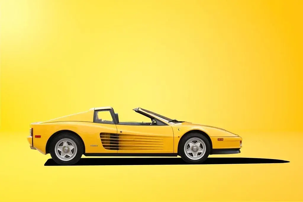 Gebraucht Ferrari Testarossa 379 PS (278 kW) 1985 Gelb Cabrio