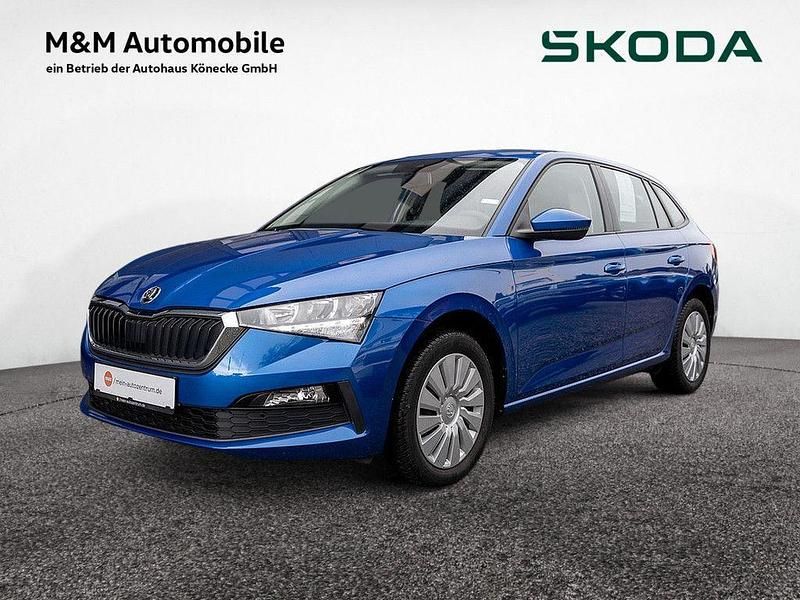 Gebraucht Skoda Scala Cool Plus 110 PS (80 kW) 2021 Blau Kleinwagen