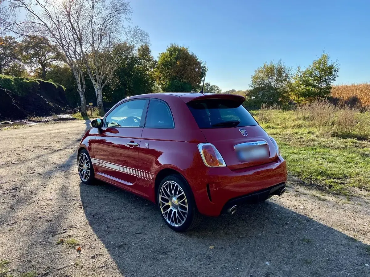 Gebraucht Abarth 500 Custom 135 PS (99 kW) 2014 Rot Kleinwagen