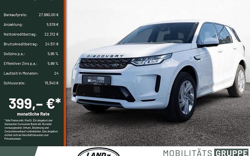 Weiß Gebraucht 2020 Land Rover Discovery Sport R-Dynamic SUV | 27.890 € (Guter Preis) - Bild 1/4
