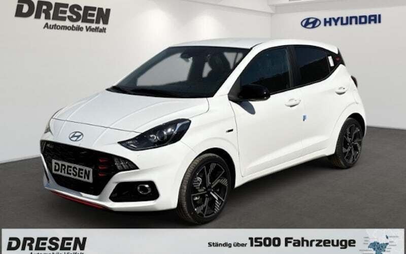 Atlas white / sol Neu 2025 Hyundai i10 N Line Kleinwagen | 18.990 € (Fairer Preis) - Bild 1/4