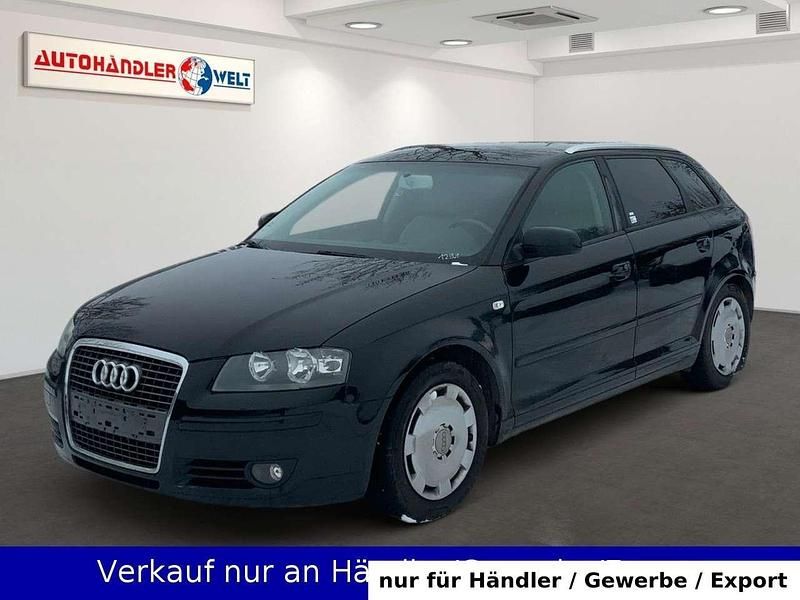 Schwarz Gebraucht 2007 Audi A3 Ambition Limousine | 1.599 € (Superpreis) - Bild 1/3