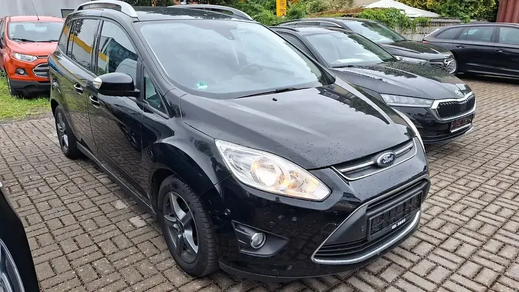 Gebraucht Ford Grand C-Max SYNC Edition 125 PS (91 kW) 2015 Schwarz Van / Kleinbus