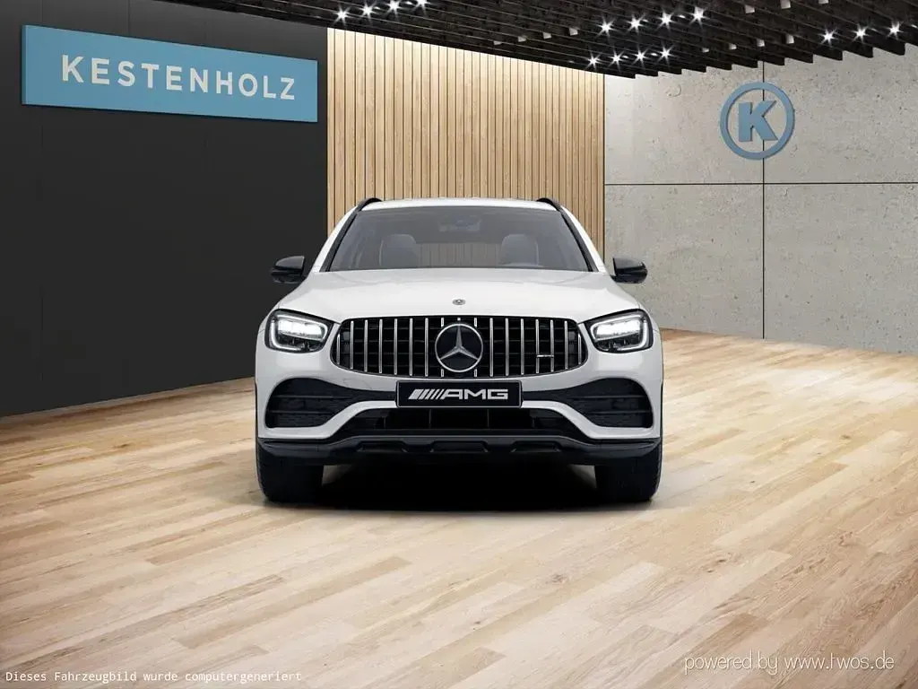Gebraucht Mercedes GLC43 AMG AMG 390 PS (286 kW) 2022 Polarweiß uni SUV