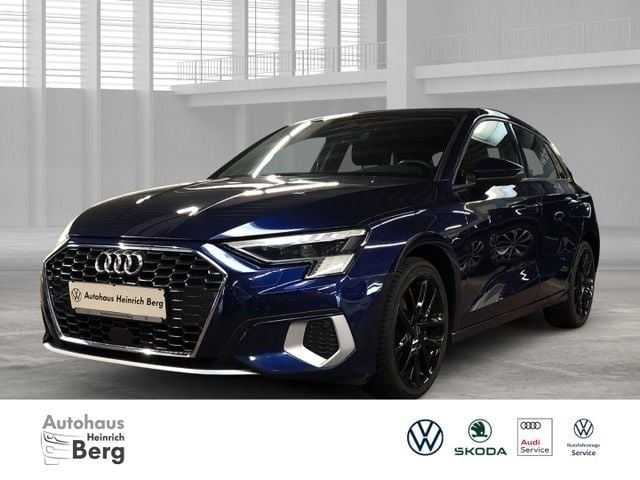 Gebraucht Audi A3 Sportback Advanced 150 PS (110 kW) 2020 Blau Kleinwagen