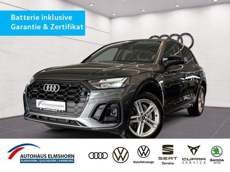 Grau Gebraucht 2021 Audi Q5 S-Line SUV | 40.180 € (Teuer) - Bild 1/4